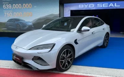 BYD Seal Terbaru Dibekali Sistem Suspensi Pintar, Harga Rp 750 Juta